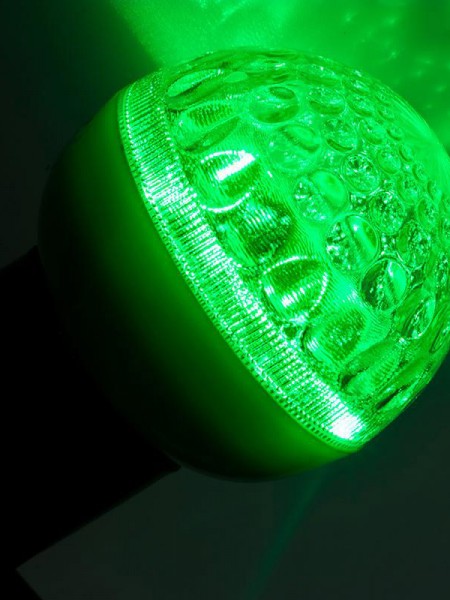 Лампа светодиодная с рассеивателем, Ø 50 мм, цвета в ассортименте