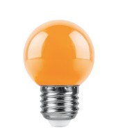 Лампа светодиодная матовая Ø 45 мм, 1Вт, цвет в ассортименте