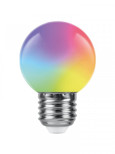 Матовая лампа светодиодная G45, RGB