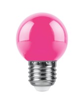 Лампа светодиодная матовая Ø 45 мм, 3Вт, цвет в ассортименте