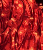 Светодиодный клип-лайт для светового украшения деревьев. Красный