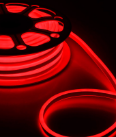 Гибкий неон "Neon Flex" 8,5х18мм, 2-сторонний, красный