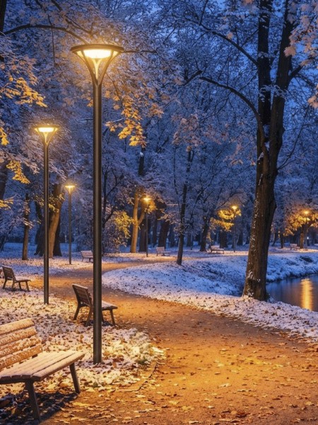 Фонарь LS Стрит-23, h=4м. Полный комплект Фонарь LS Стрит-23, h=4м. Полный комплект