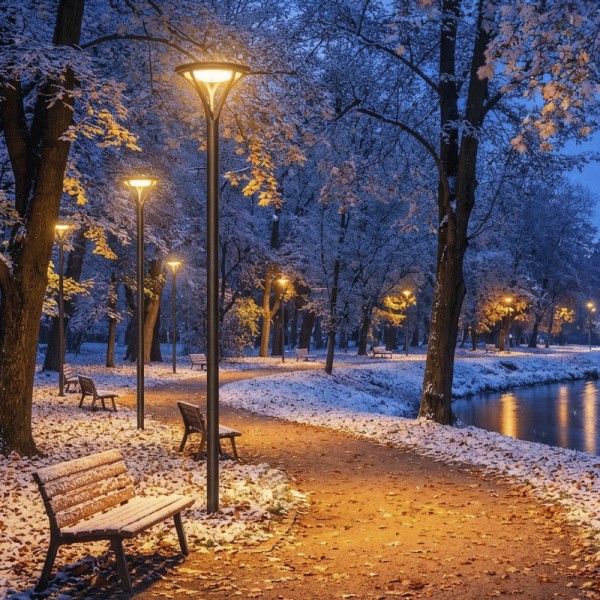 Фонарь LS Стрит-23, h=4м. Полный комплект