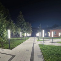 Производство парковых фонарей серии стрит