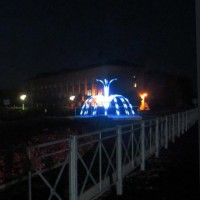 Программируемые светодиодные фонтаны вместо водных