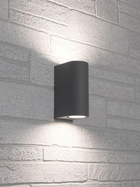 Светильник уличный светодиодный на стену, 2*GU10 230V