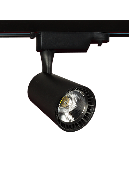 Трековый LED светильник 10Вт 800Lm, угол освещения 36°