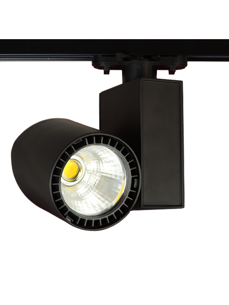 Трековый LED светильник 30Вт 2400Lm, угол освещения 24°