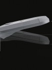 Уличный светодиодный светильник 100Вт, 85-277V/AC, цвет темно-серый (IP66)